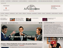 Tablet Screenshot of alencontre.org